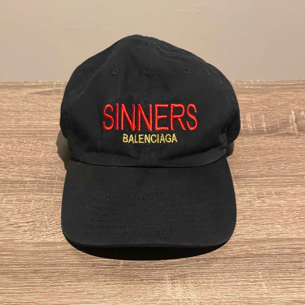 SINNERS balenciaga paris hat cap